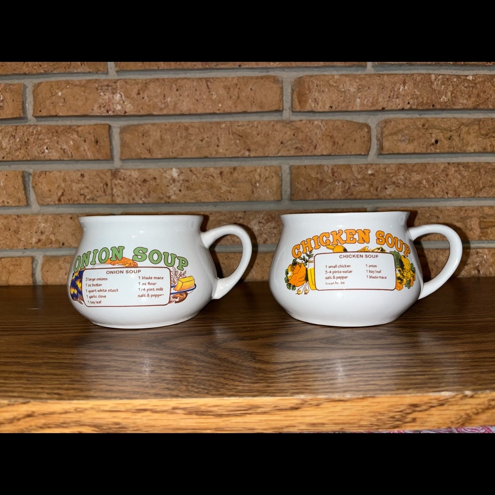 Vintage Soup Dishes (Dat’l Do It)
